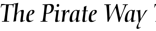 Font : Nofret-Italic 2 Custom Text : The Pirate Way Test your own text here Click to download or to view this font on a tshirt that can be custom printed in Bali